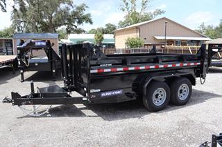 7(82")x12 Low Profile Dump Trailer with 7 Way For Sale