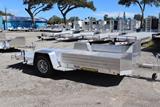 65x145 Aluminum Tilt Utility Trailer image 1 image 2 image 3